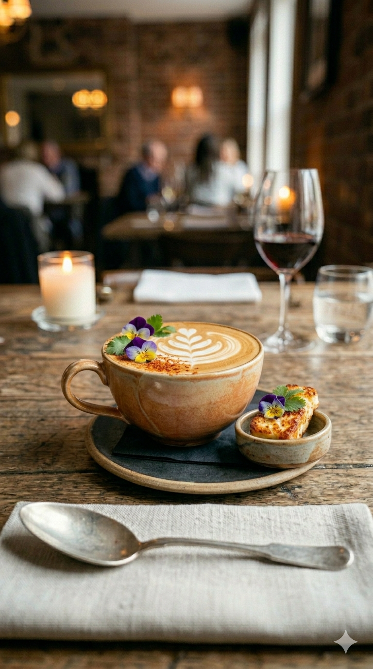 Barista at Netra Café