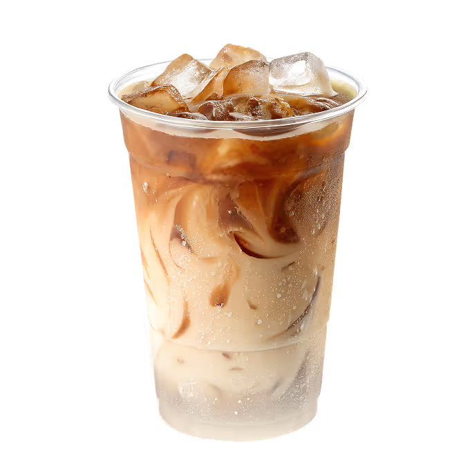 Netra Café signature iced coffee