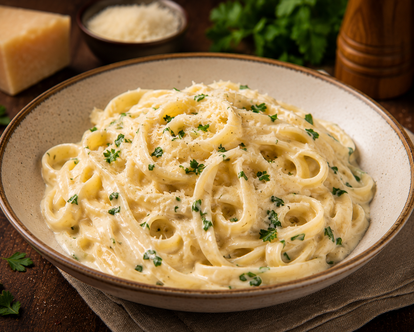 Fettuccine Alfredo