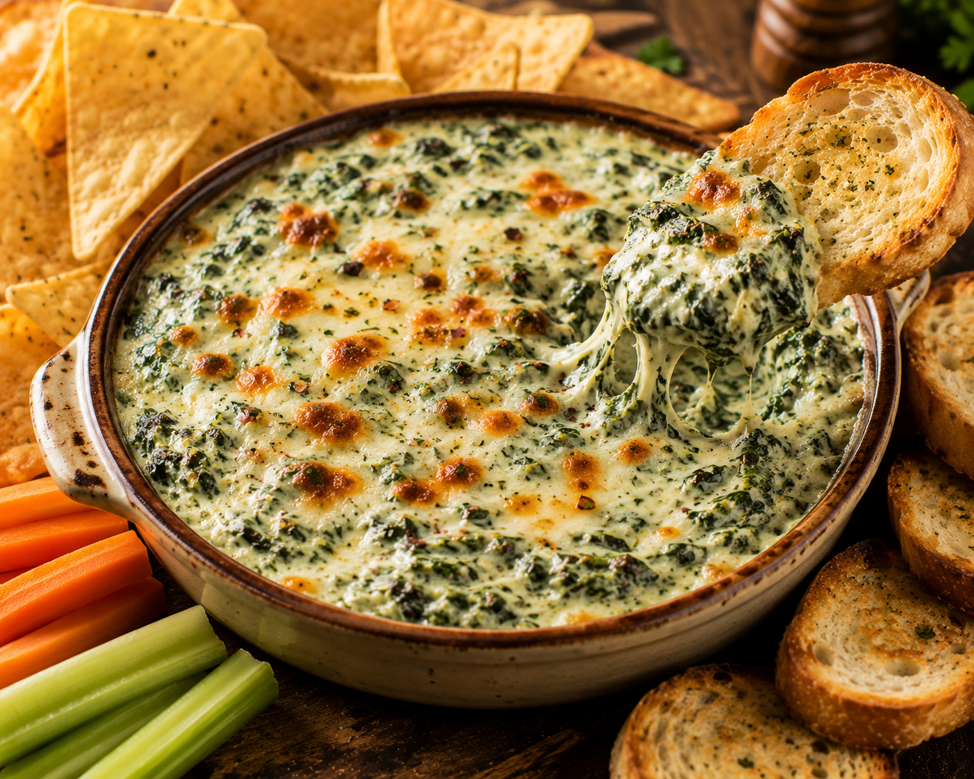 Warm Spinach Dip